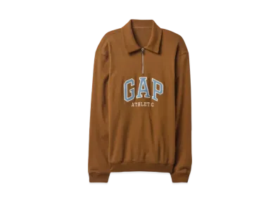 GAP Vintage Soft Athletic Logo Polo Sweat Trainer "Bright Brown"