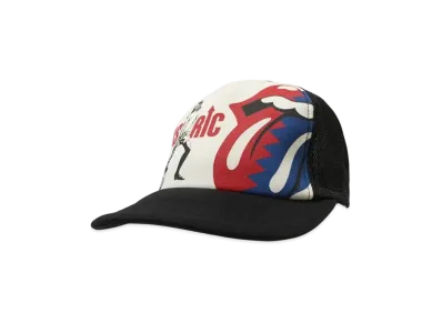 HYSTERIC GLAMOUR x THE ROLLING STONES Steel Wheels Mesh Cap "Black" 02243QH09