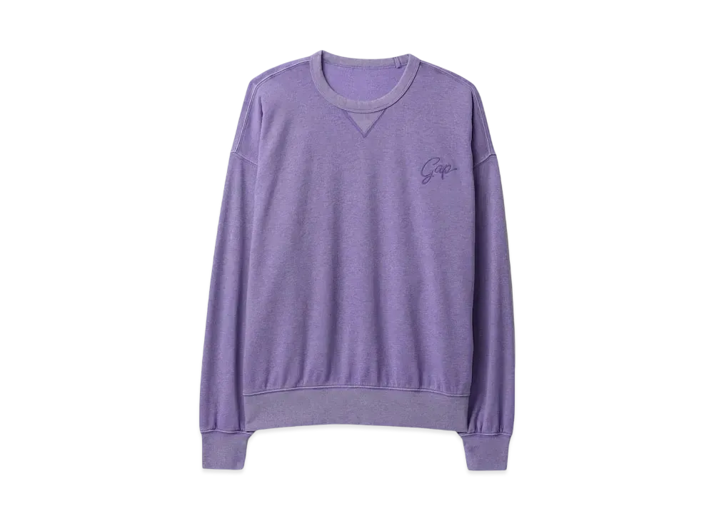 GAP Vintage Soft Oversized Gap Logo Sweat Trainer "Wisteria Blossom"