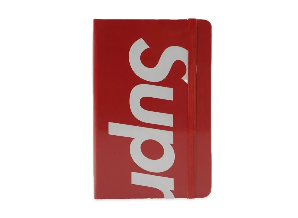 Supreme x Moleskine Pocket Notebook "Red"