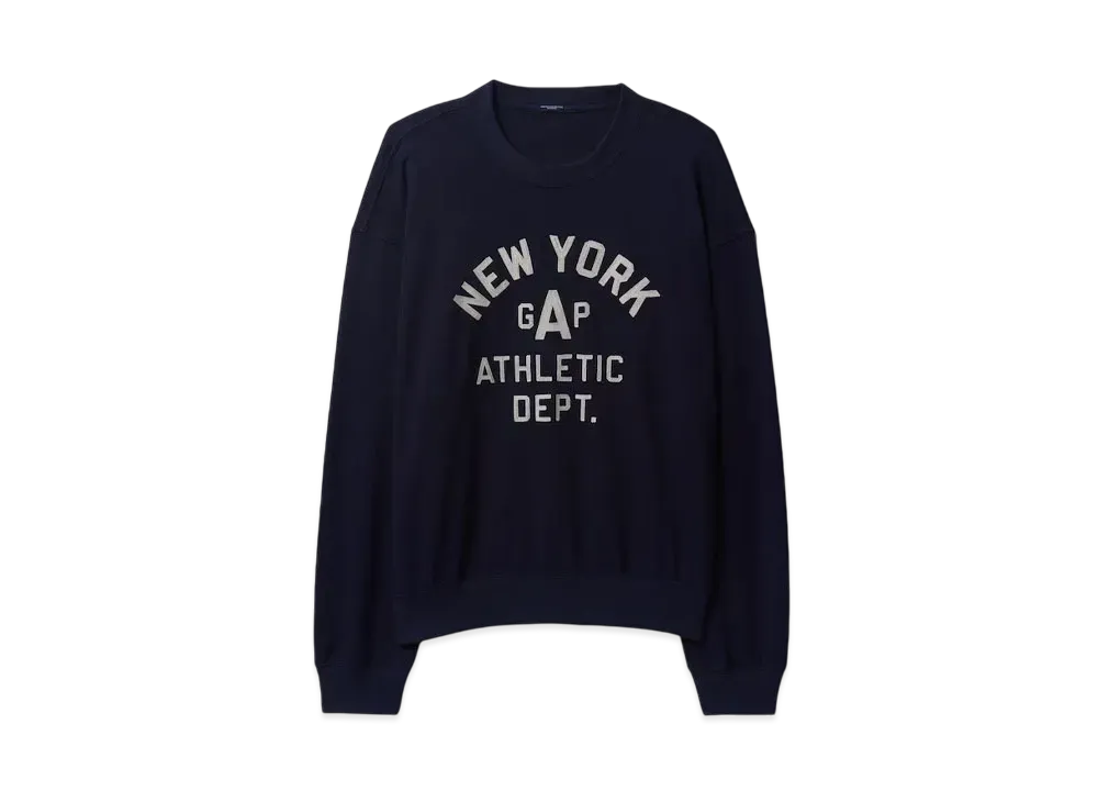 GAP Vintage Soft New York Athletic Logo Sweat Trainer "Navy Uniform"