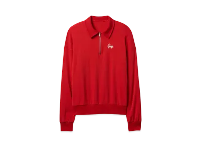 GAP Vintage Soft Gap Logo Polo Sweat Trainer "Tomato Sauce"