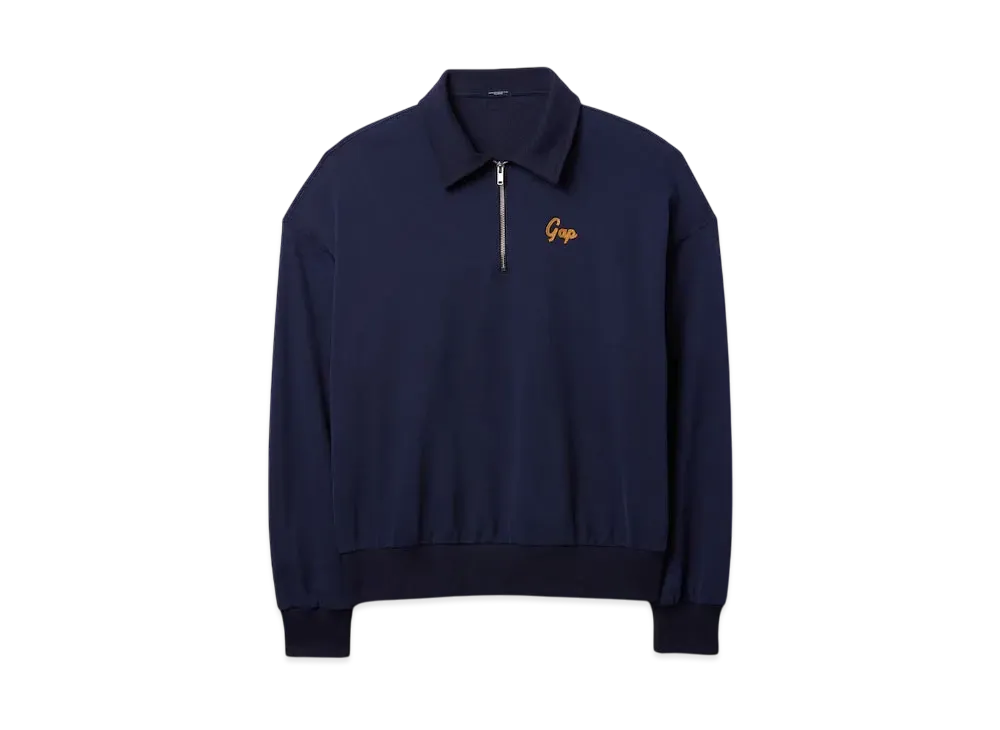GAP Vintage Soft Gap Logo Polo Sweat Trainer "Navy Uniform"