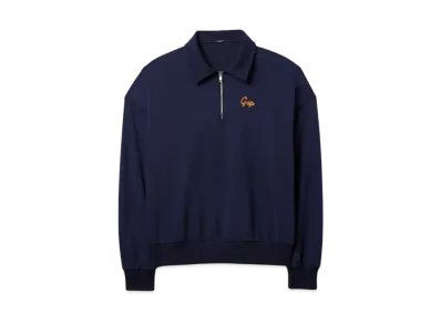 GAP Vintage Soft Gap Logo Polo Sweat Trainer "Navy Uniform"