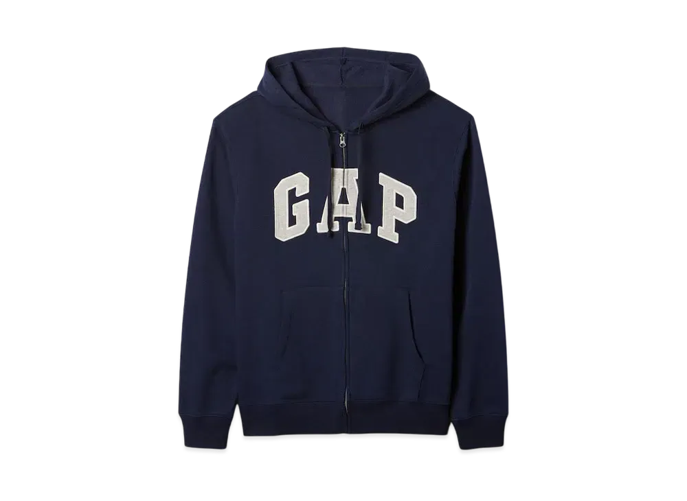 GAP Logo Full Zip Parka (Unisex) "Tapestry Navy"