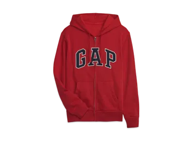 GAP Relax Gap Logo Zip Up Parka "Red Apple"