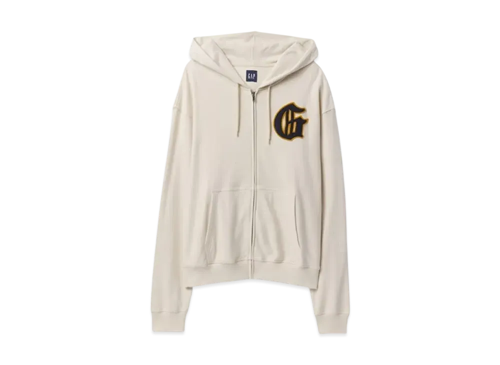 GAP Vintage Soft Gap Logo Zip Up Parka "Chino"