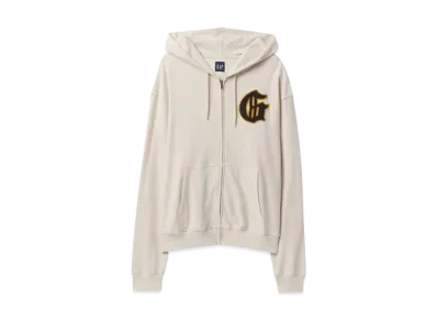 GAP Vintage Soft Gap Logo Zip Up Parka "Chino"
