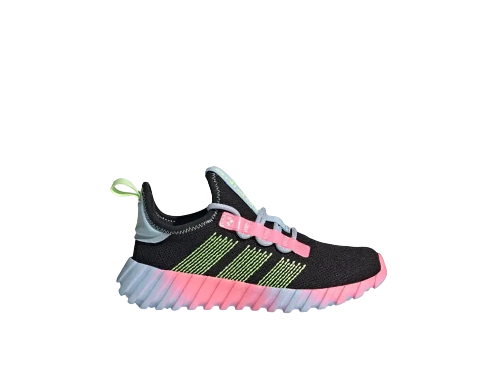 adidas GS Kaptir Flow "Core Black/Hi-Res Yellow/Clear Sky"