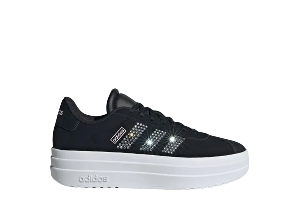 アディダス GS VL コート ボールド "コアブラック/クラウドホワイト/クリアピンク" (キッズ)