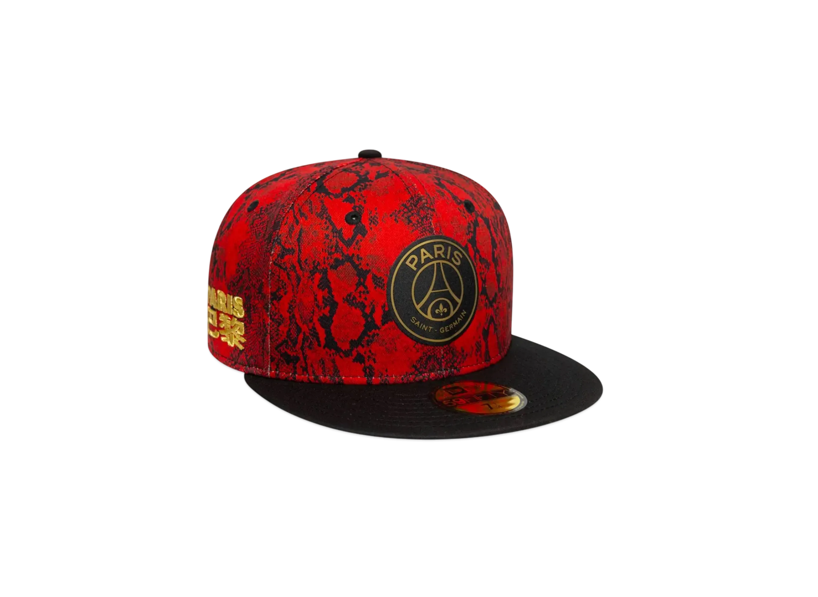 NEW ERA 59Fifty PARIS SAINT GERMAIN All Over "Red"