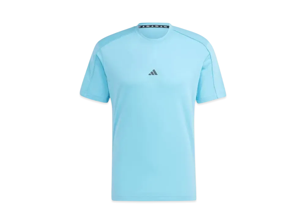 adidas Yoga Training Short Sleeve T-Shirt "Semi Blue Burst"