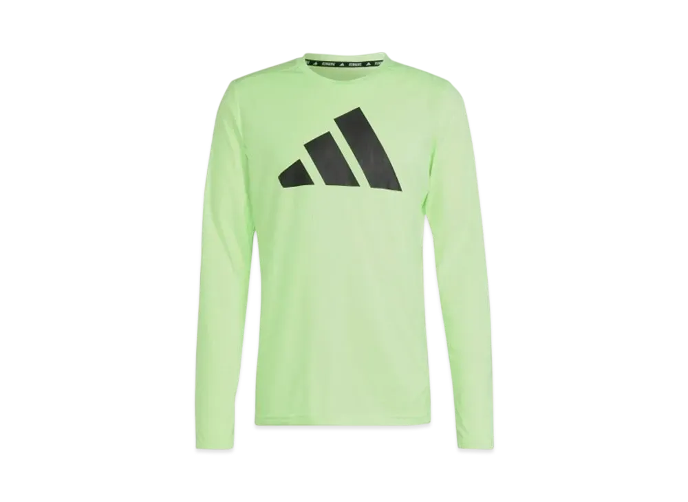adidas Run It Long Sleeve T-Shirt "Green Spark"