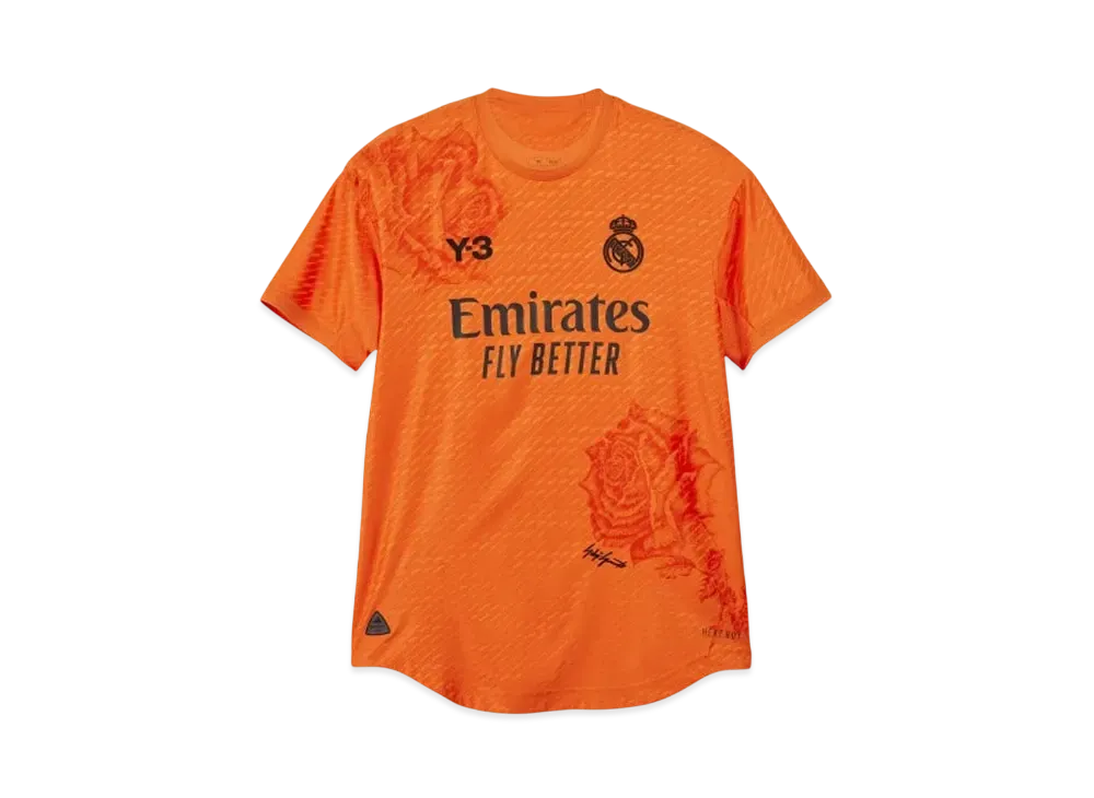 adidas Real Madrid 23/24 4th Authentic Uniform "Orange"