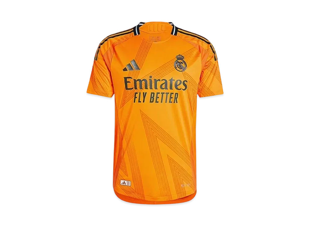 adidas Real Madrid 24/25 Away Authentic Uniform "Crew Orange"