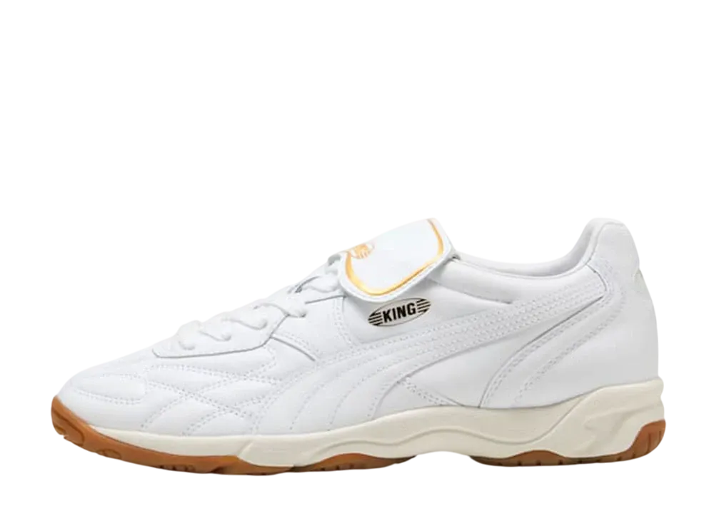 Puma King Indoor "Puma White/Frosted Ivory"