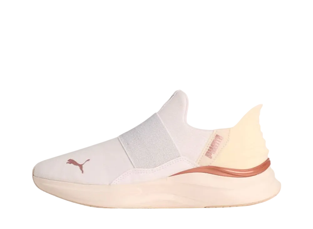 Puma Women's Softride Harmony Ease In GL "Puma White/Rose Gold"