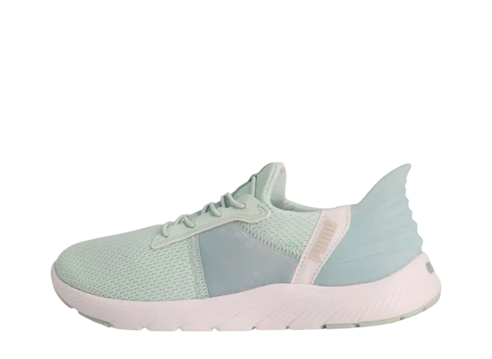 Puma Women's Softride Remi Ease In Leo "Peaceful Blue/Feather Gray"