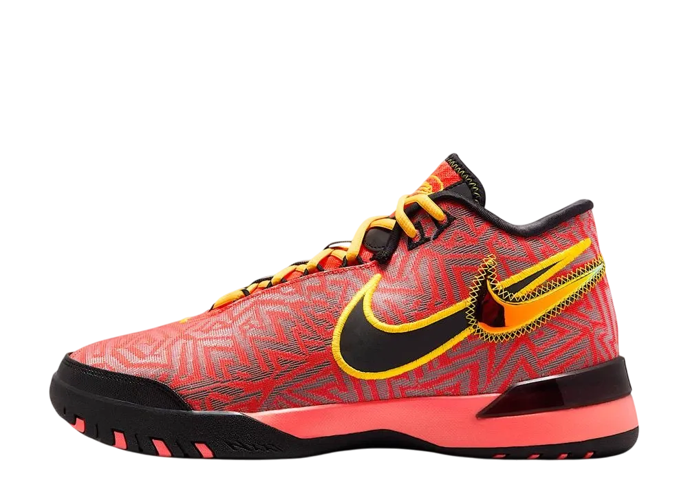 Nike LeBron NXXT Genisus "Bright Crimson/Black/Sundial/Laser Orange"