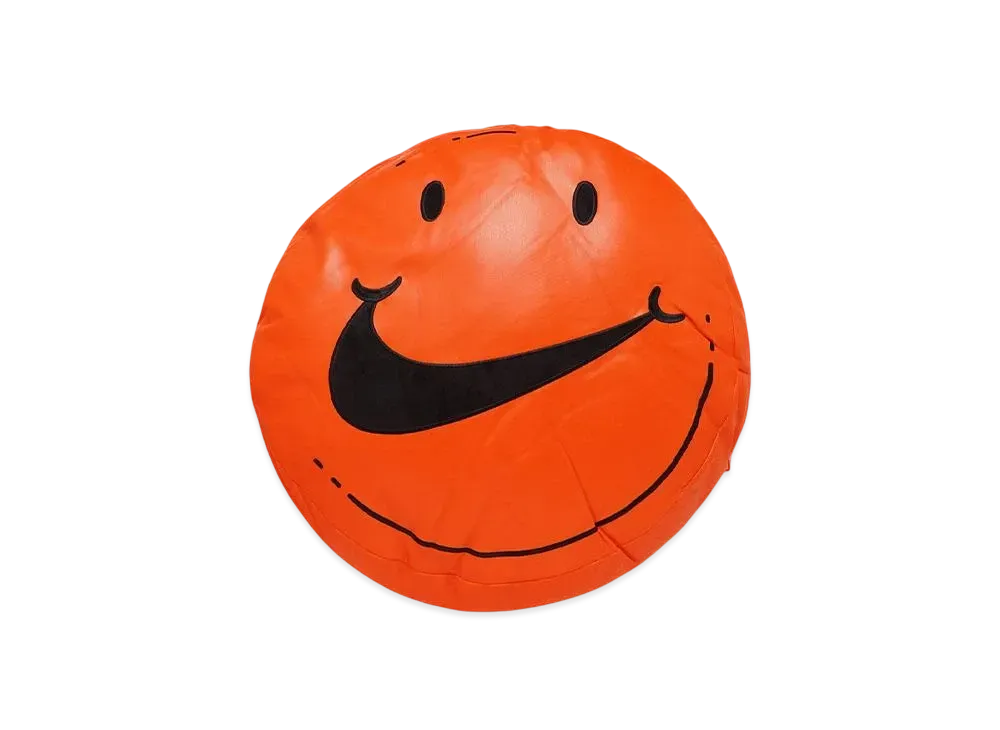 NIKE HAVE A NIKE DAY SMILEY FACE BIG CUSHION "ORANGE"
