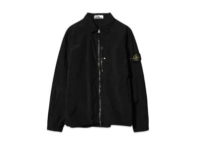 STONE ISLAND OVERSHIRT "BLACK"