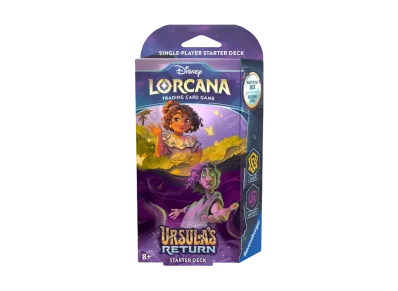 ディズニー ロルカナ「アースラズ リターン」スターターデッキ アンバー&アメジスト【英語版】