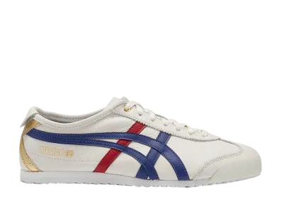 オニツカタイガー メキシコ66 "ホワイト/ダークブルー"