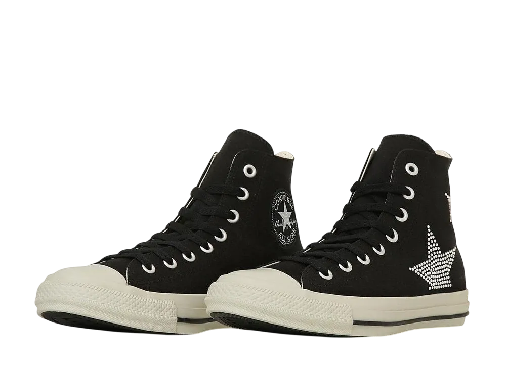 コンバース オールスター ラインストーン ST ハイ "ブラック"