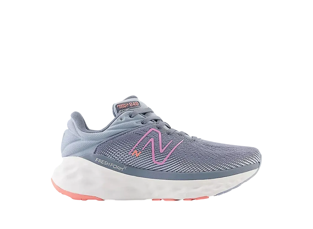 ニューバランス ウィメンズ フレッシュフォームX 840V1 "アークティックグレー/ラズベリー"