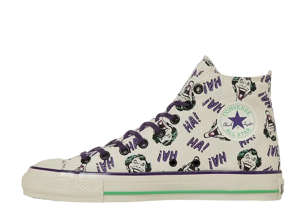 DC × Converse All Star Aged Hi "Joker"