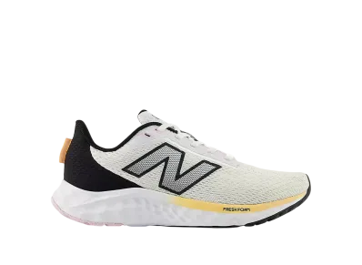 New Balance Women's Fresh Foam Arishi V4 "White/Black/Peach Blossom"