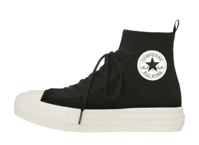 Converse All Star Light PLTS Knit Hi "Black"
