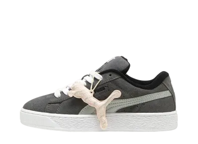 Puma Women's Suede XL Merry X-mas "Shadow Gray/Puma Black"