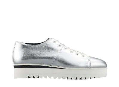 Onitsuka Tiger THE ONITSUKA Women's Lace Up Lo "Silver/Silver"