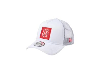 NEW ERA x The Met 9Forty A-Frame Tracker "White"
