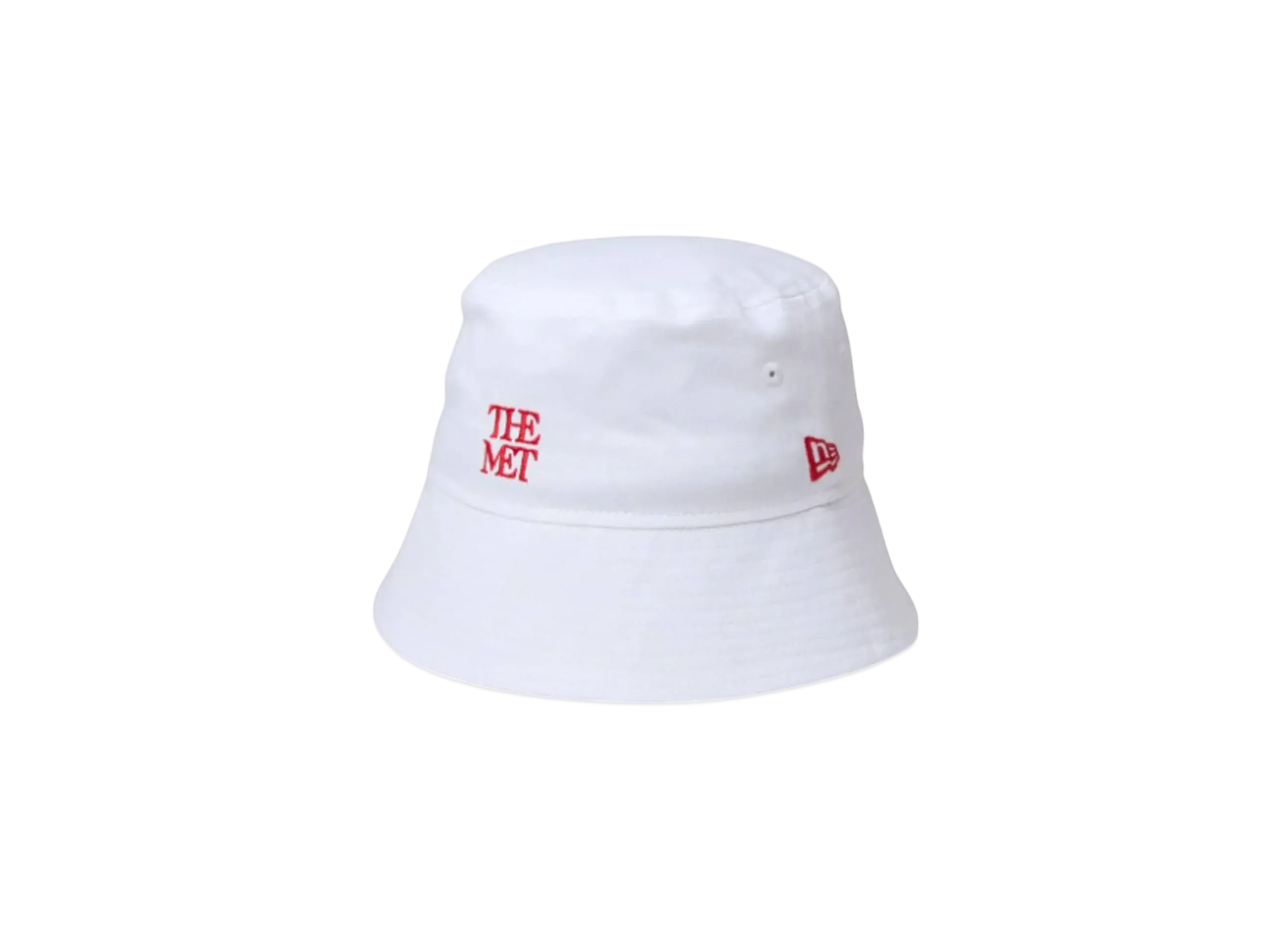NEW ERA x The Met Bucket 01 Sailor Brim Mini Logo "White"