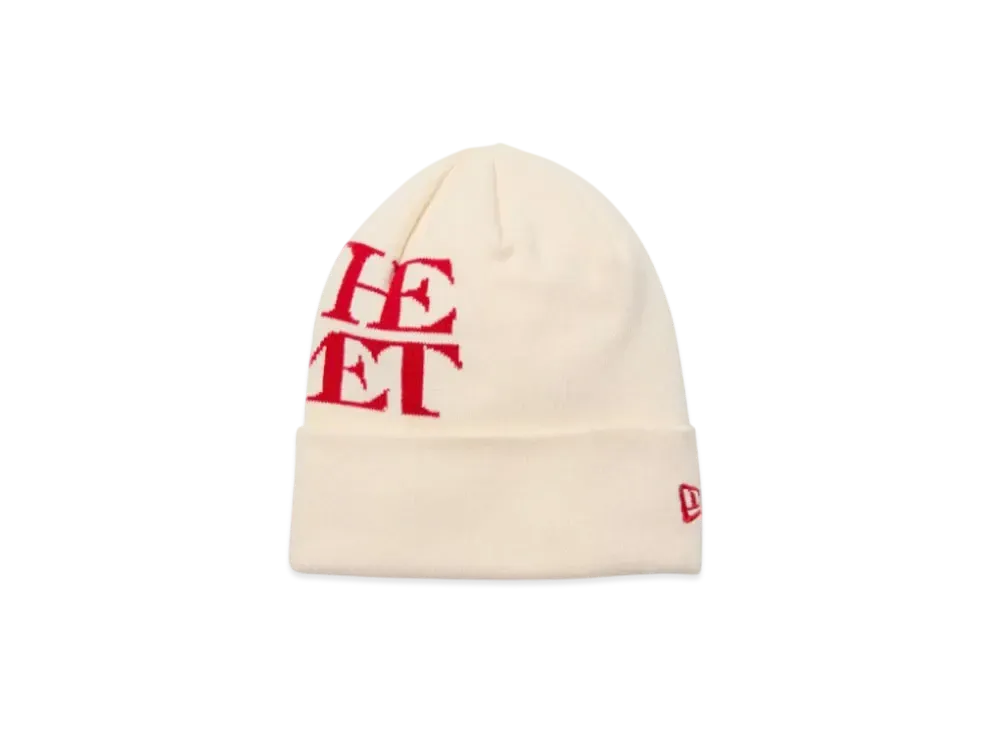 NEW ERA x The Met Basic Cuff Knit "Off White"