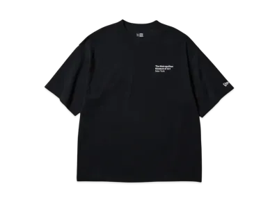 NEW ERA x The Met Short Sleeve Oversized Cotton T-shirt "Black"