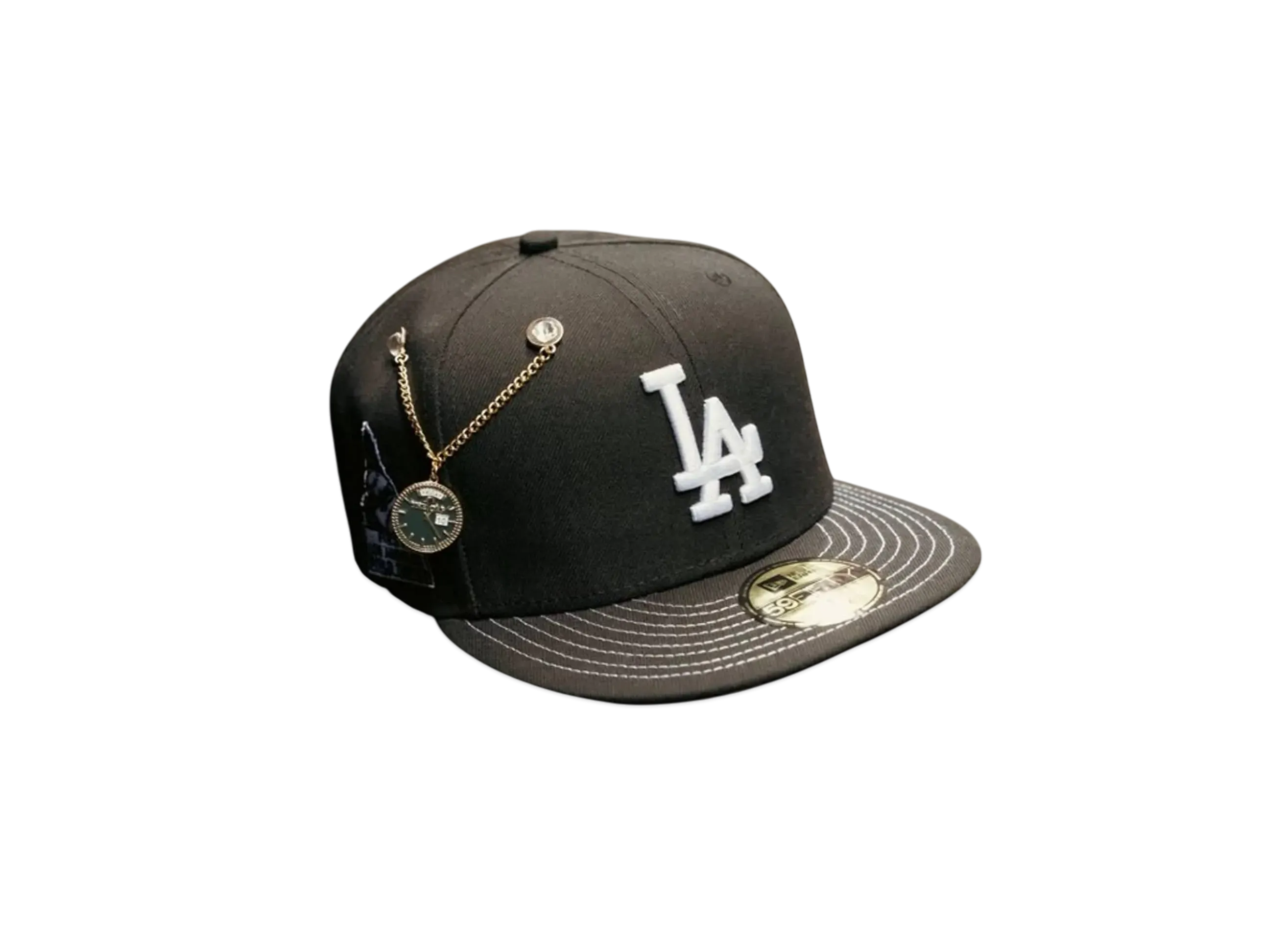 NEW ERA x THE CAP 59Fifty 'BLACK VENOM' Los Angeles Dodgers "Black"