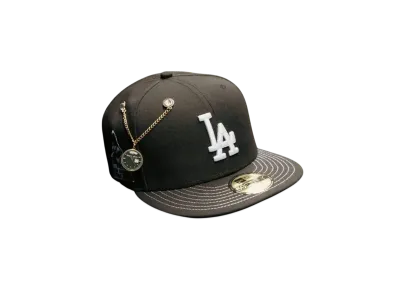 NEW ERA x THE CAP 59Fifty 'BLACK VENOM' Los Angeles Dodgers "Black"