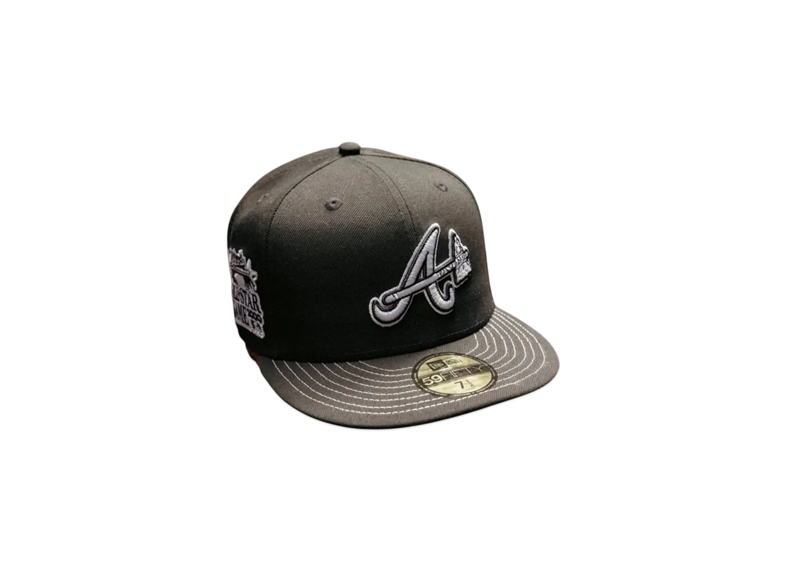 NEW ERA x THE CAP 59Fifty 'BLACK VENOM' Atlanta Braves "Black"