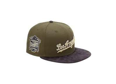 NEW ERA x THE CAP 59Fifty 'HASH CASH' Los Angeles Dodgers "Charcoal/Moss Green"