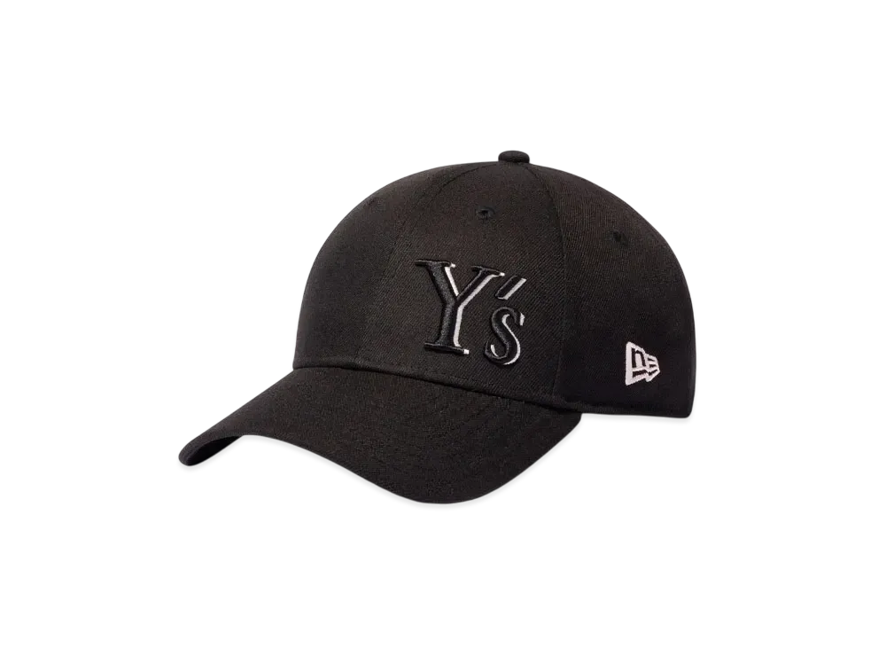 ニューエラ✕Y’s(ワイズ) 9FORTY SS25／アウトラインロゴ ブラック ニューエラ✕Y's(ワイズ) 9FORTY SS25／アウトラインロゴ ブラック