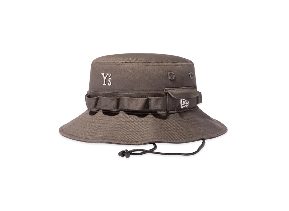 NEW ERA x Y's SS25 Outline Logo Adventure "Dark Charcoal"