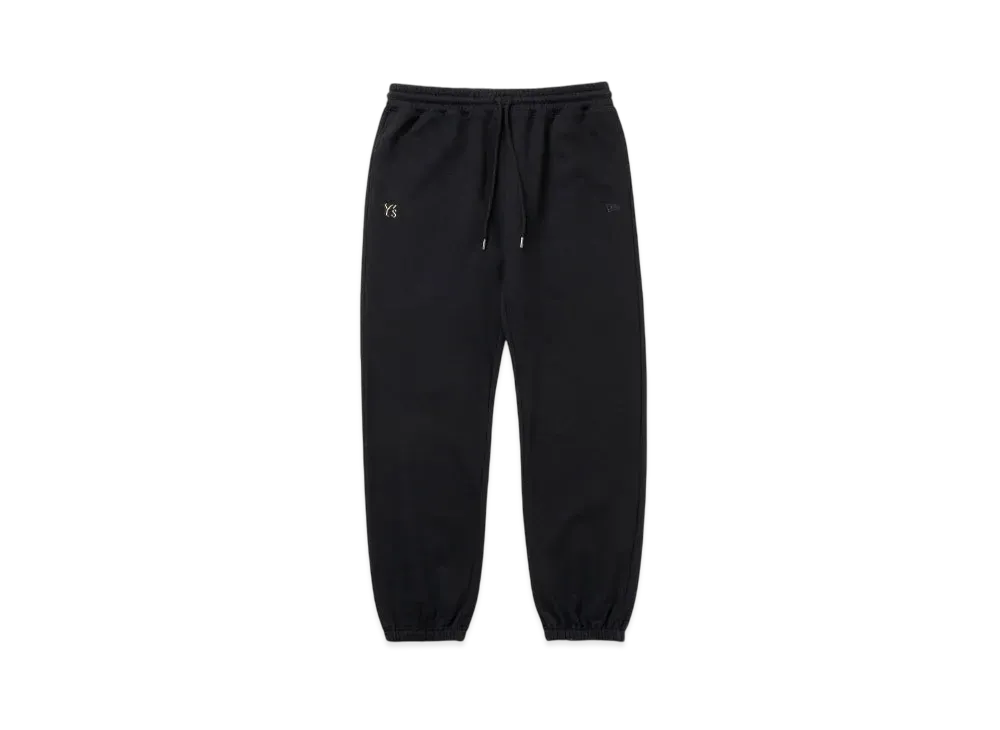 NEW ERA x Y's SS25 Outline Logo Sweat Pants "Black"