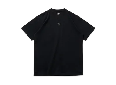 NEW ERA x Y's SS25 Outline Logo Short Sleeve Cotton T-shirt Regular Fit "Black"