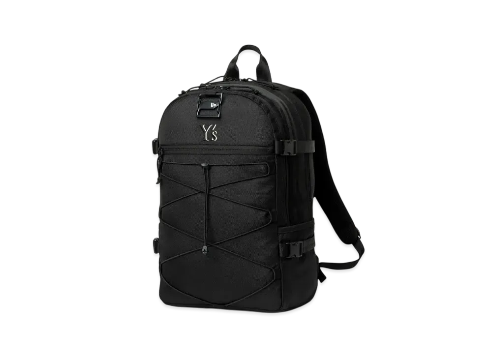 NEW ERA x Y's SS25 Outline Logo Cord Pack "Black"