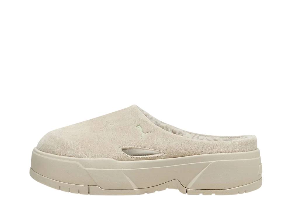 Puma Women's CA Mule Frost Explorer "Desert Dust/Calming Green"