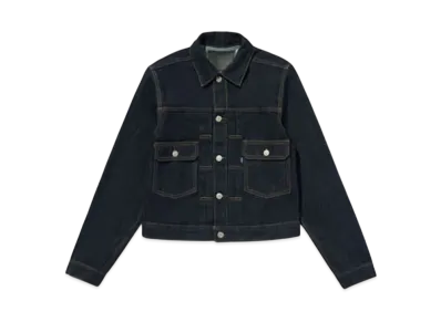 LEVI'S Blue Tab Type 2 Trucker Jacket Made of Japan "Dark Indigo"
