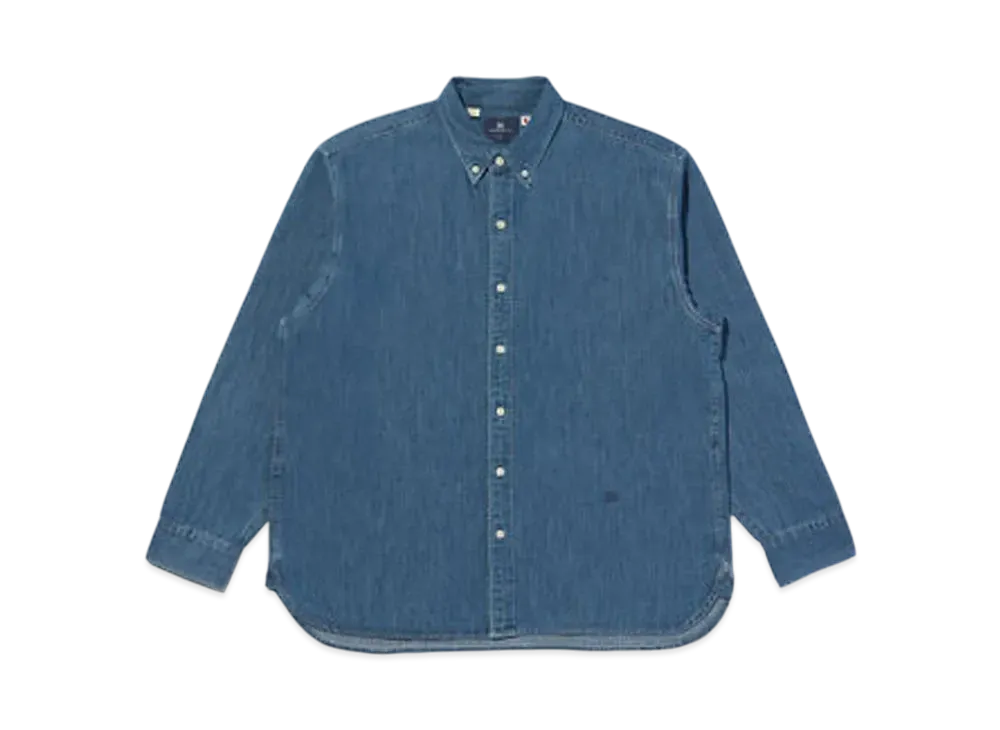 LEVI'S Blue Tab Button Down Shirt "Medium Indigo"